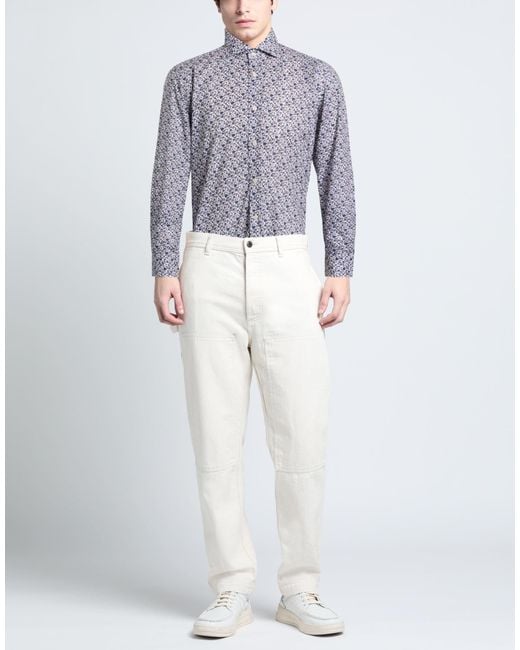 Guglielminotti Blue Shirt for men