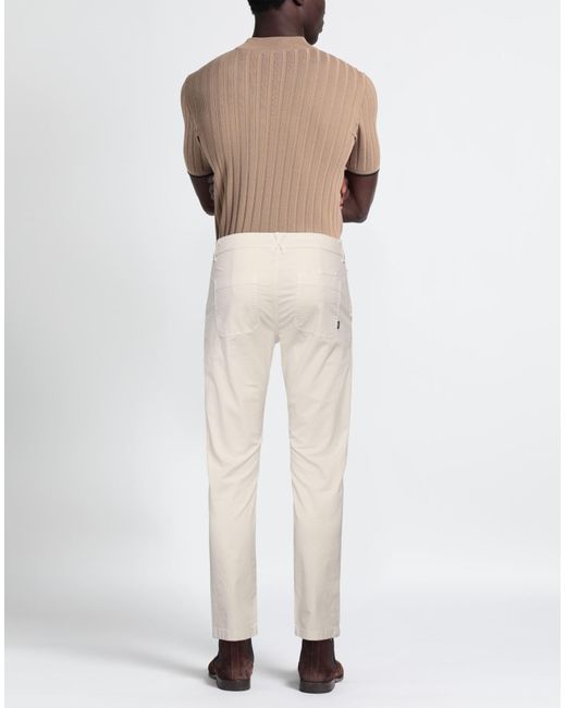 Grey Daniele Alessandrini Natural Pants for men