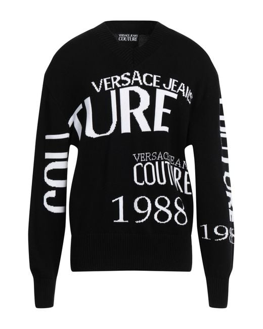 Pullover Versace de hombre de color Black