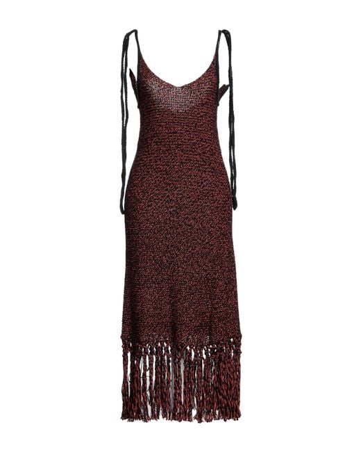 Alanui Purple Midi-Kleid