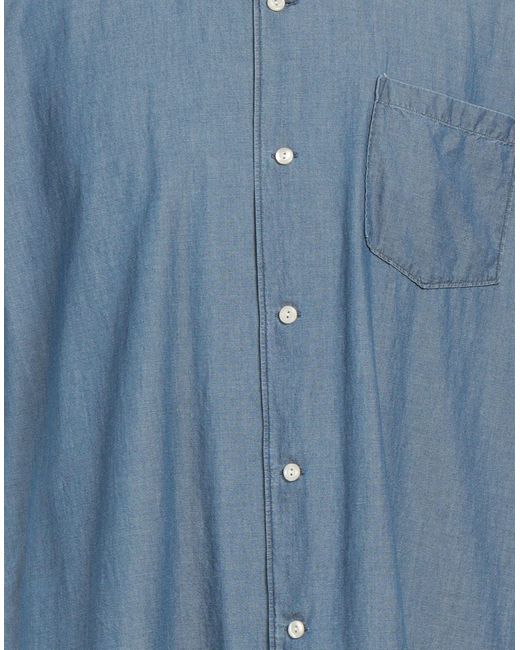Tintoria Mattei 954 Blue Shirt for men