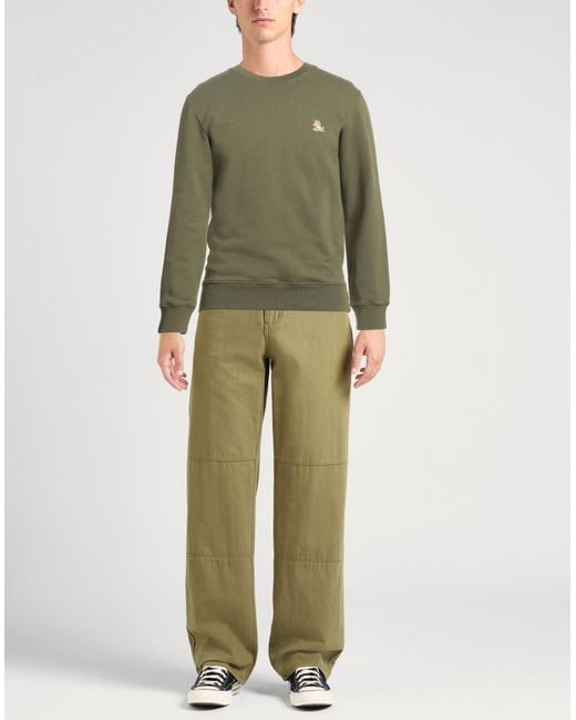 Maison Kitsuné Green Sweatshirt for men