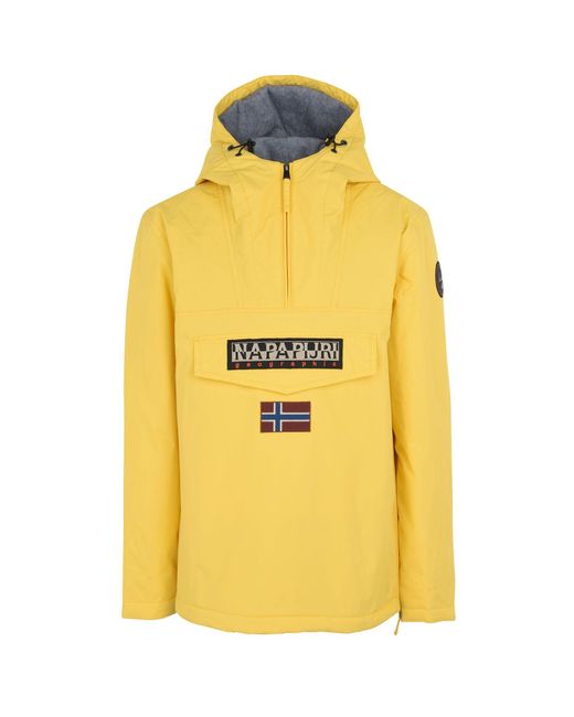 napapijri jacket yellow