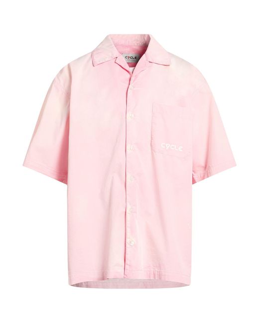 CYCLE Pink Shirts for men