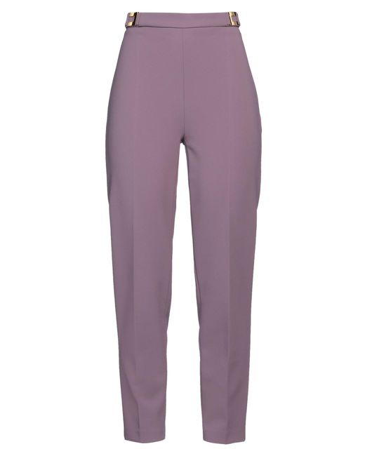 Elisabetta Franchi Purple Pants