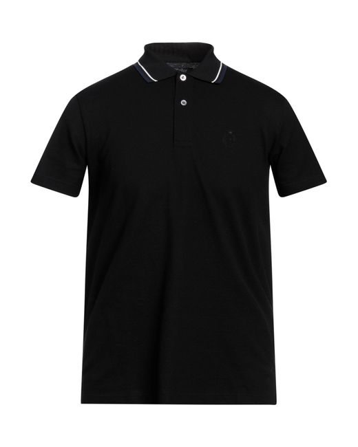 Zegna Black Polo Shirt for men