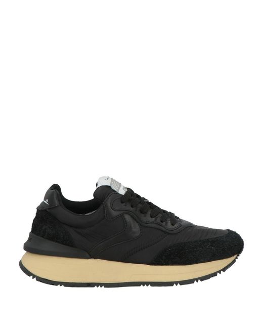 Voile Blanche Black Qwark Sneakers Leather, Textile Fibers