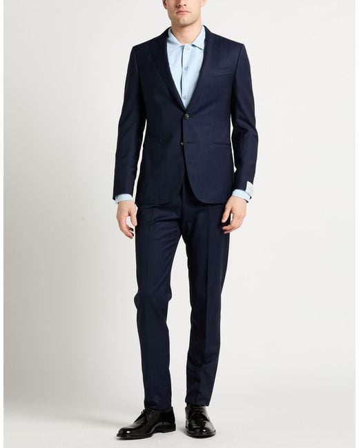 Caruso Blue Suit for men