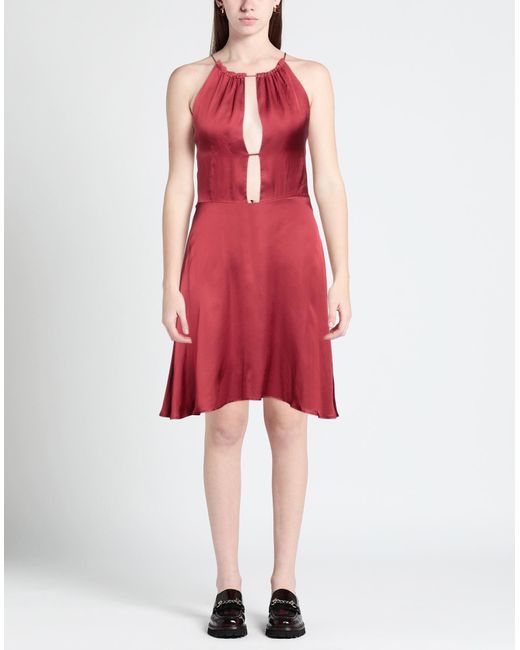 ViCOLO Red Midi Dress