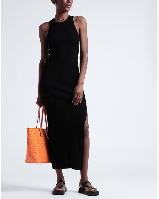 MICHAEL Michael Kors Black Maxi-Kleid