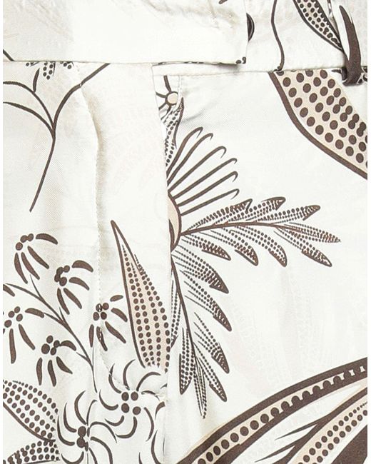 F.R.S For Restless Sleepers White F.R. For Restless Sleepers Ivory Pants Silk