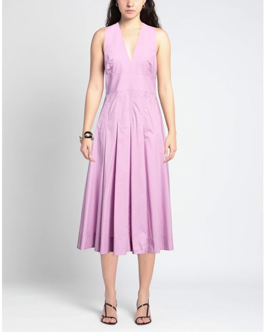 Pinko Pink Midi Dress