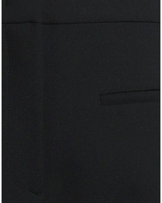 MSGM Black Pants Polyester, Viscose, Elastane