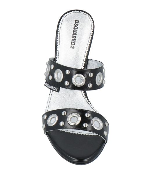 DSquared² White Sandals Calfskin