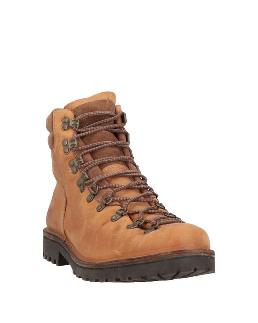 Dondup Brown Camel Ankle Boots Leather for men