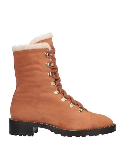 Stuart Weitzman Brown Ankle Boots