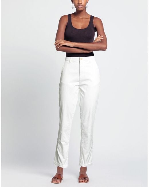 Pence White Trouser