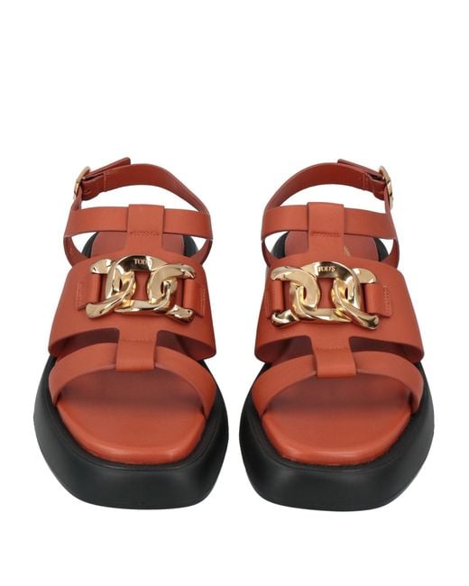 Tod's Brown Sandals