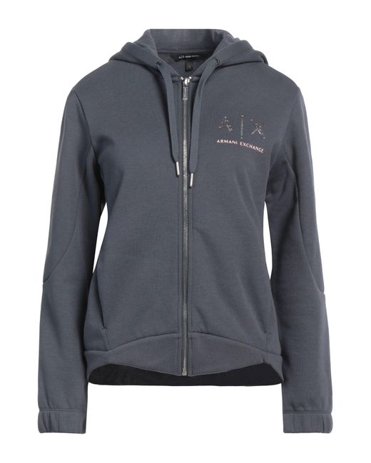 ARMANI EXCHANGE Blue Sweatshirt