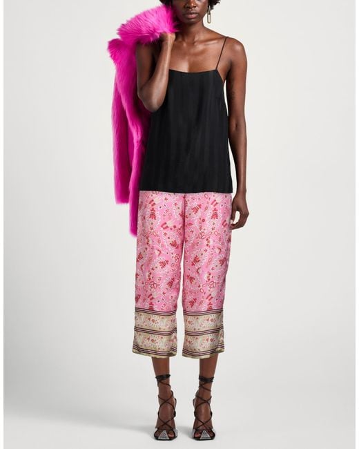 Maliparmi Pink Pants Silk