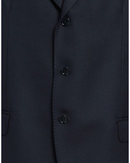 Mp Massimo Piombo Blue Blazer for men