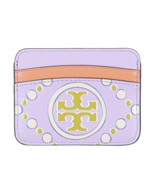 Tarjetero Tory Burch de color White