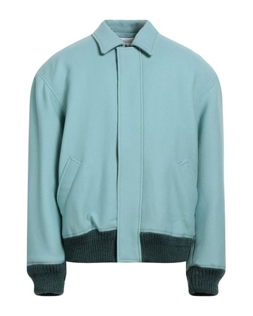 Acne Blue Jacket Wool for men