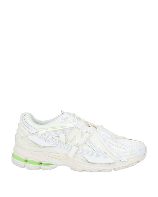 New Balance White Trainers