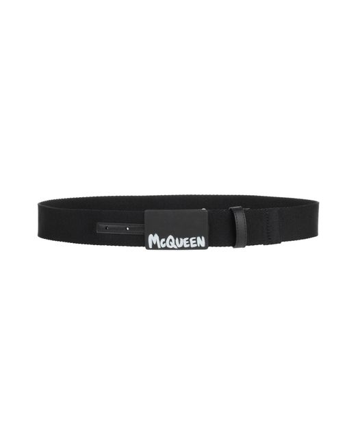 McQueen Black Belt for men