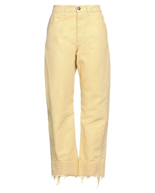 Pantaloni Jeans di Jil Sander in Yellow