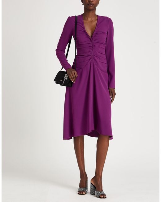 N°21 Purple Midi Dress