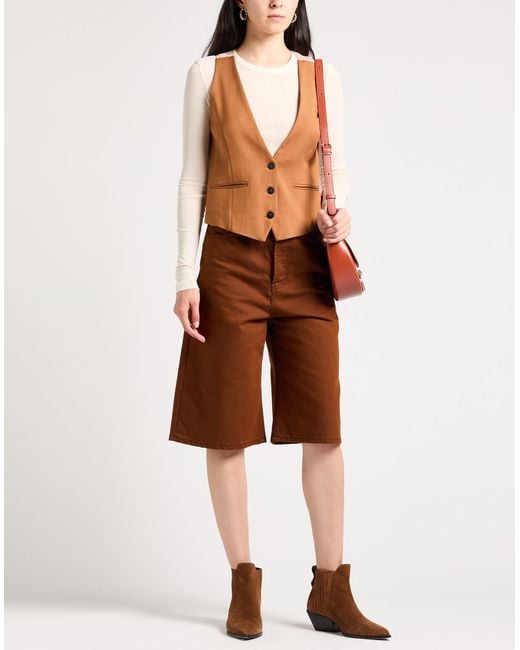 Forte_forte Brown Tailored Vest