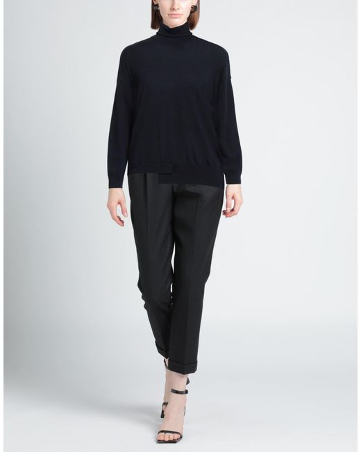 ALESSIA SANTI Blue Turtleneck