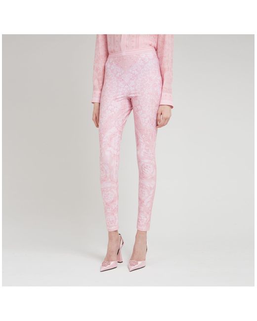 Versace Pink Leggings