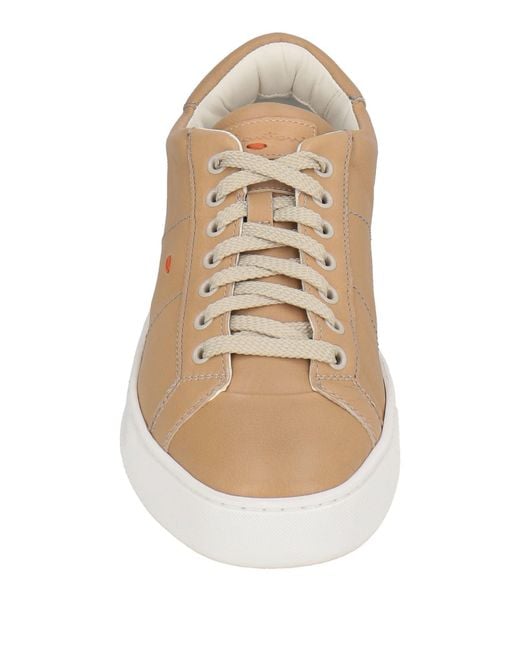 Santoni Natural Trainers for men