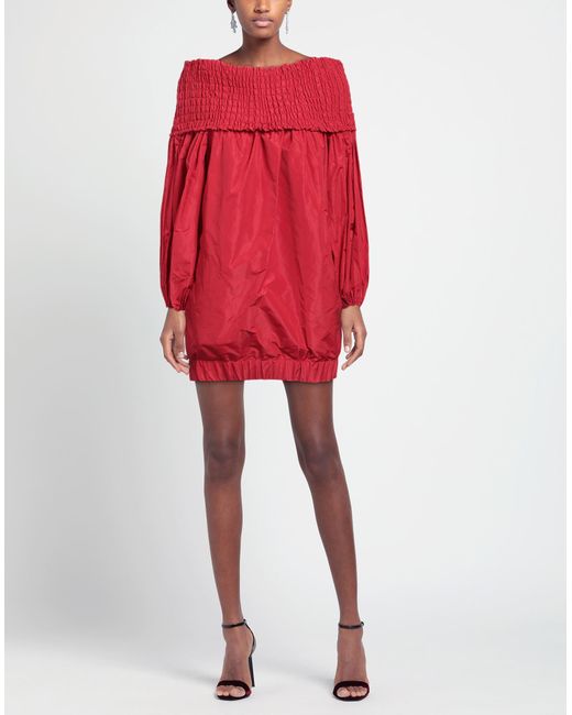 Patou Red Mini Dress