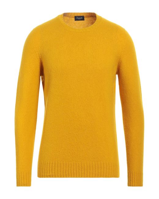 Pullover Drumohr de hombre de color Yellow