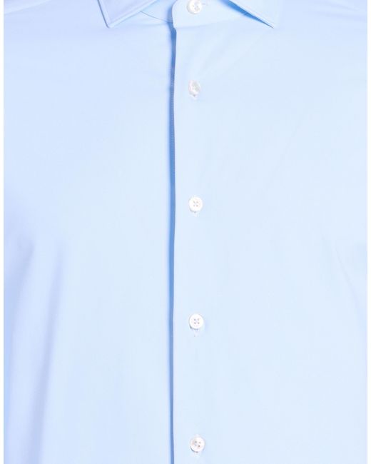 Xacus Blue Active Shirt Shirt Polyamide, Elastane for men