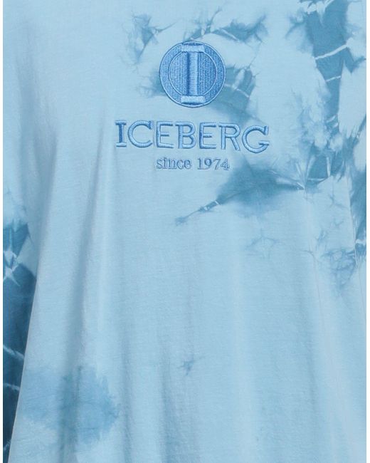 Iceberg Blue T-shirt for men