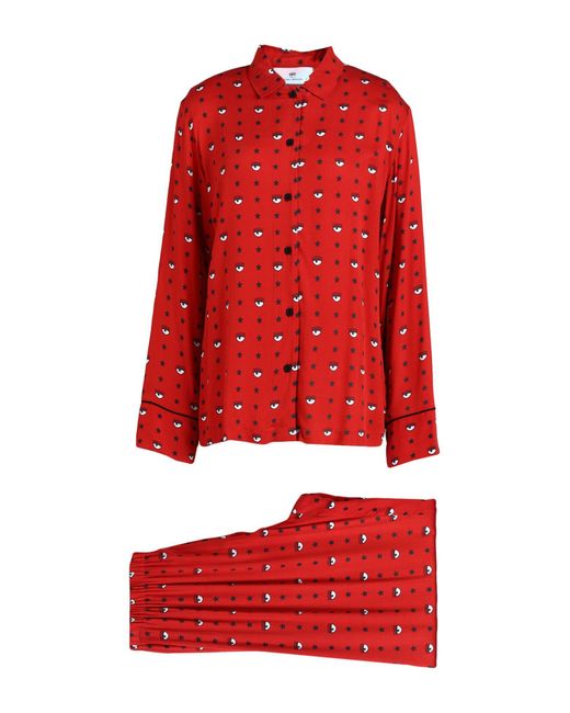 Chiara Ferragni Red Sleepwear