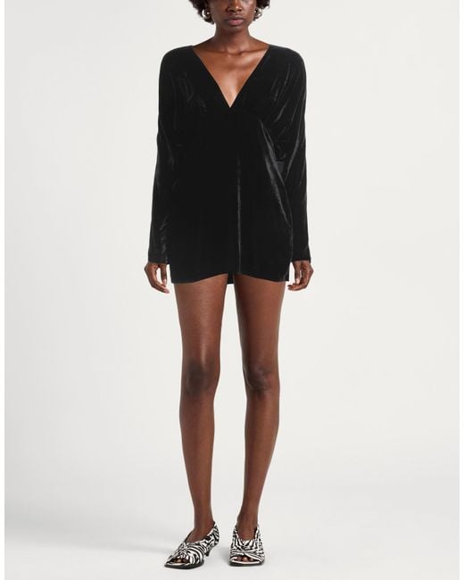 Semicouture Black Mini Dress