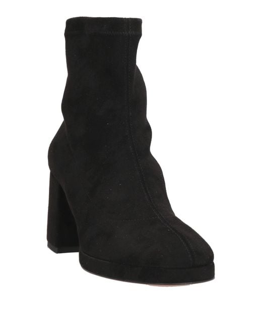 Fabio Rusconi Black Ankle Boots Synthetisches Material