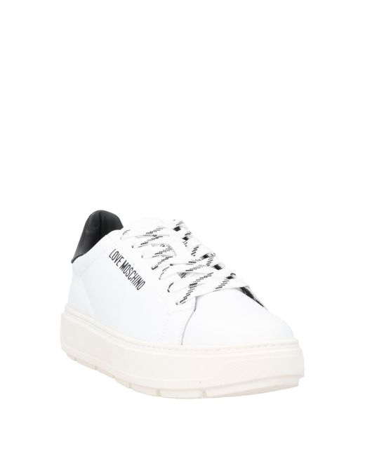 Love Moschino White Trainers
