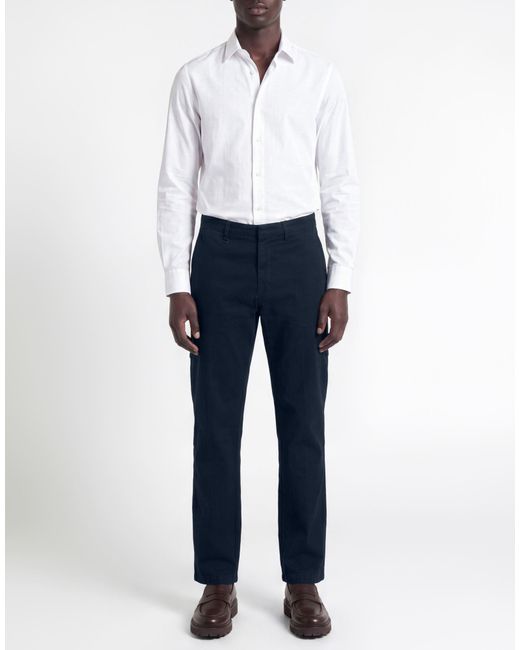 Dondup Blue Midnight Pants Cotton, Elastane for men