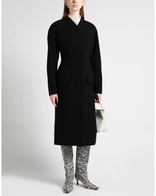Jacquemus Black Les Sculptures Coat Polyester