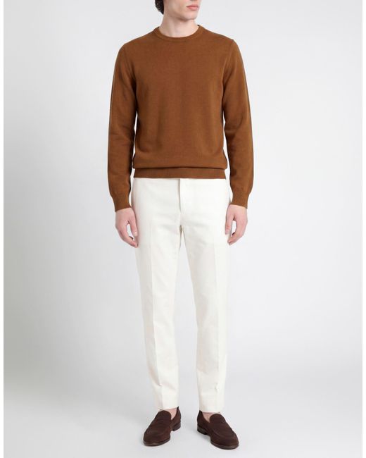 Kangra Brown Sweater Wool, Cashmere for men
