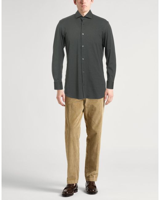 Moorer Gray Shirt for men