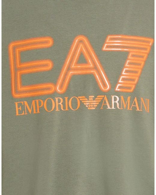 EA7 Green T-Shirts for men