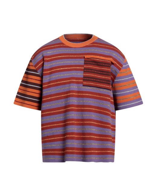 'La Bile Sao' Strick -T -Shirt Jacquemus pour homme en coloris Red