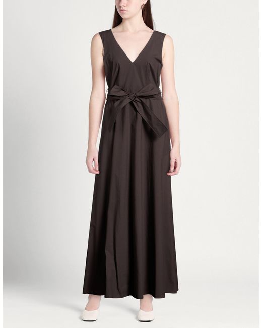 P.A.R.O.S.H. Black Maxi Dress